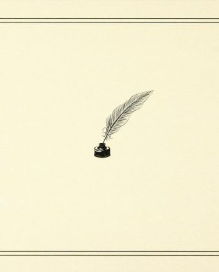 Quill Pen and Ink Note Cards (Stationery, Boxed Cards)